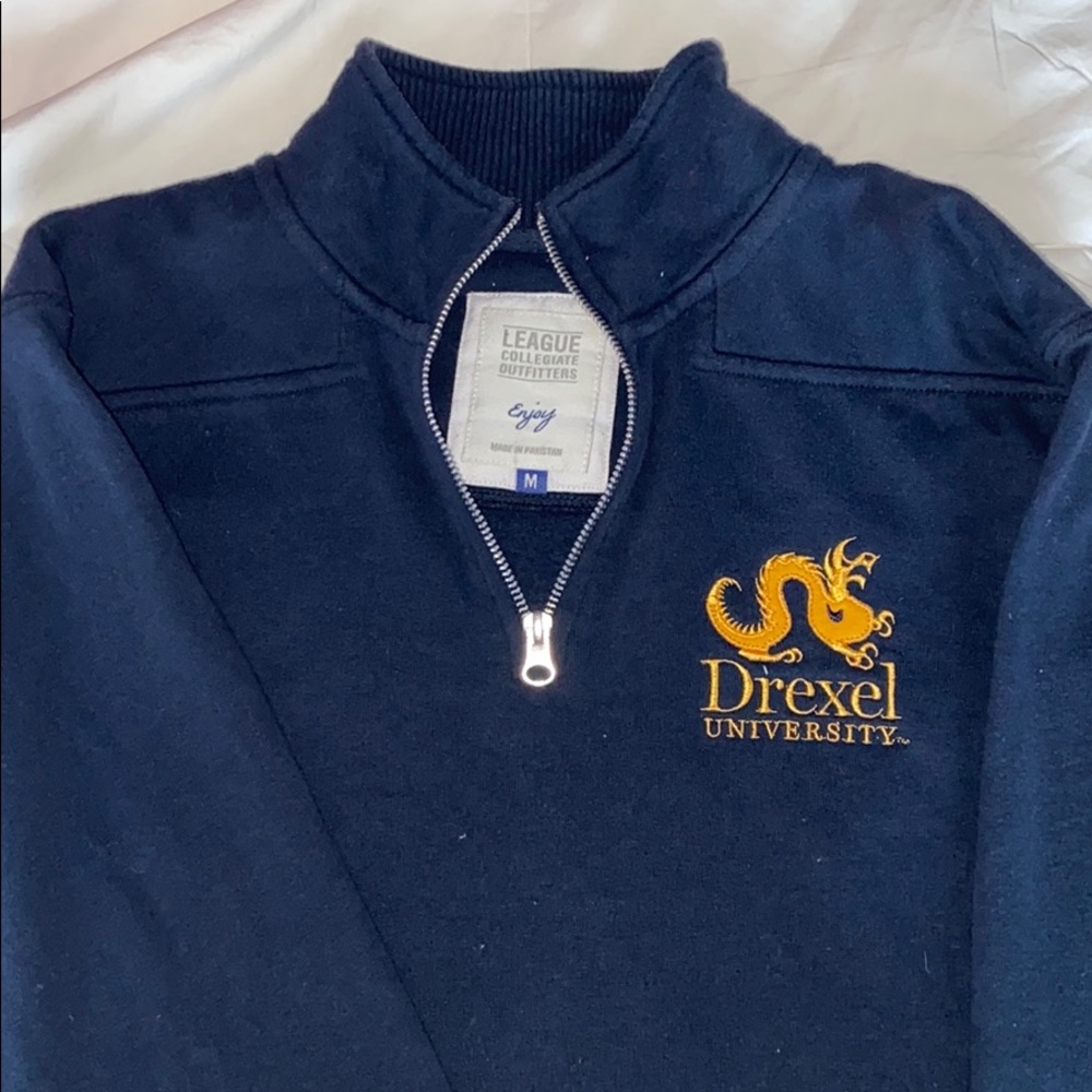 Quarter Zip Drexel University Sweatshirt